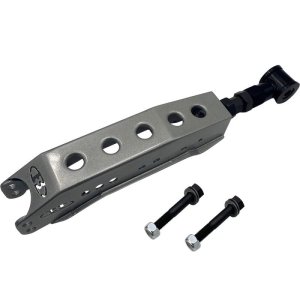 Subaru WRX Lower Control Arms - Rear - BLOX Racing - Billet Aluminum - Silver - `08-`23